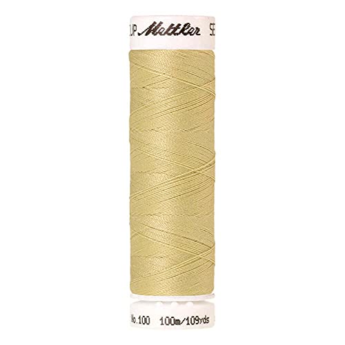 Amann A6677-1412 Nähgarn, Polyester, 1412 Gelb/Grün, 100 m, meter von Amann