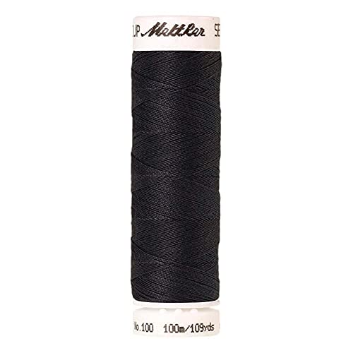 Amann A6677-1452 Nähgarn, Polyester, 1452 Grau, 100 m, meter von Amann