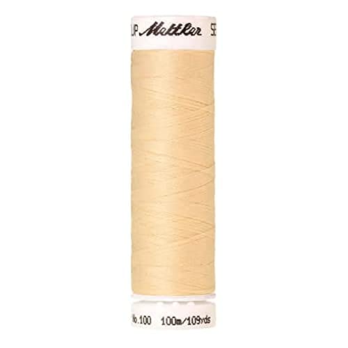 Amann A6677-1455 Nähgarn, Polyester, 1455 Gelb, 100 m, meter von Amann