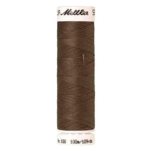 Amann A6677-1456 Nähgarn, Polyester, 1456 Braun, 100 m, meter von Amann