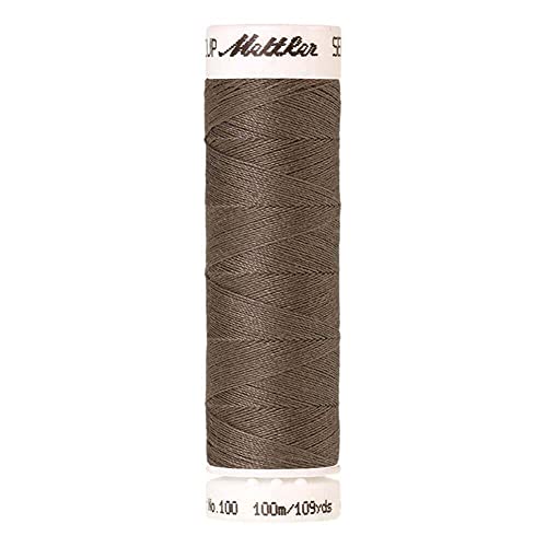 Amann A6677-1457 Nähgarn, Polyester, 1457 Braun, 100 m von Amann