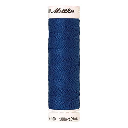 Amann A6677-1463 Nähgarn, Polyester, 1463 Blau, 100 m, meter von Amann