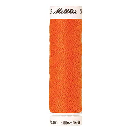 Amann A6677-2260 Nähgarn, Polyester, 2260 Orange, 100 m, meter von Amann