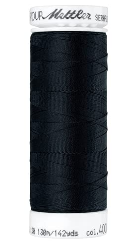 Amann A7840-4000 Nähgarn, 4000 Schwarz, 130 m, meter von Amann