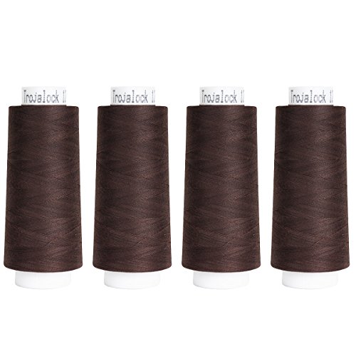 Amann Nähgarn, 100% Polyester, Tiefbraun, 4 x 2500 m Amann Nähgarn, 100% Polyester, Tiefbraun, 4 x 2500 m von Amann