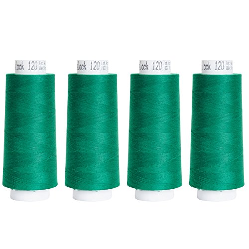 Amann Nähgarn, 100% Polyester, grün, 4X 2500 m Amann Nähgarn, 100% Polyester, grün, 4X 2500 m von Amann