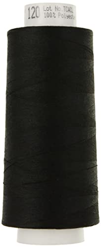 Amann Nähgarn, Polyester, schwarz, 4X 2500m, 2500 Amann Nähgarn, Polyester, schwarz, 4X 2500m, 2500 von Amann