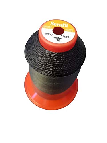 Amann Garn Serafil 10-300m Schwarz, Polyester, 100% Amann Garn Serafil 10-300m Schwarz, Polyester, 100% von Amann