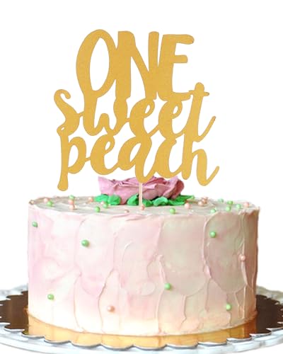 One Sweet Pfirsich-Kuchenaufsatz – Pfirsich-Thema, Kuchendekoration für Babys, Obst, 1. Geburtstag, Party-Kuchendekoration, Foto-Requisiten One Sweet Pfirsich-Kuchenaufsatz – Pfirsich-Thema, Kuchendekoration für Babys, Obst, 1. Geburtstag, Party-Kuchendekoration, Foto-Requisiten von AmarYYa