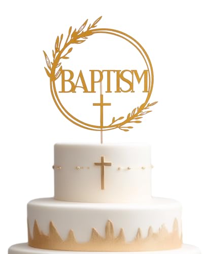 Tortenaufsatz Taufe Gold – Göttlicher Segen, elegante Kuchendekoration für Feiern, Taufen & Meilensteine Dekoration Tortenaufsatz Taufe Gold – Göttlicher Segen, elegante Kuchendekoration für Feiern, Taufen & Meilensteine Dekoration von AmarYYa