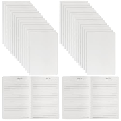 AmazingSpark 24 Stück A5 Kraftpapier-Notizbücher, weißes Kraftpapier, liniert, Tagebuch, Großpackung, 21,6 x 14 cm, weicher Einband, Tagebuch, 60 Seiten, Notizblock für Reisen, Studenten, Schule AmazingSpark 24 Stück A5 Kraftpapier-Notizbücher, weißes Kraftpapier, liniert, Tagebuch, Großpackung, 21,6 x 14 cm, weicher Einband, Tagebuch, 60 Seiten, Notizblock für Reisen, Studenten, Schule von AmazingSpark