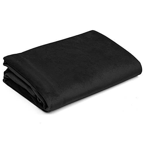Stoff Meterware Samt 1 M x 160 cm - Stoffe zum Nähen aus reine Samt Fabric Futterstoff Dekostoff für Patchwork Canvas und Sewing Nähstoff 2. Schwarz Stoff Meterware Samt 1 M x 160 cm - Stoffe zum Nähen aus reine Samt Fabric Futterstoff Dekostoff für Patchwork Canvas und Sewing Nähstoff 2. Schwarz von Amazinggirl
