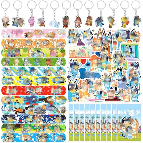 84 Stücke Blue Mitgebsel Geburtstag für Kinder, 12 Schnapparmband Kinder 50 Aufkleber 12 Schlüsselanhänger 10 Geschenktüten Kindergeburtstag Party für Geschenke Kindergeburtstag Mitgebsel 84 Stücke Blue Mitgebsel Geburtstag für Kinder, 12 Schnapparmband Kinder 50 Aufkleber 12 Schlüsselanhänger 10 Geschenktüten Kindergeburtstag Party für Geschenke Kindergeburtstag Mitgebsel von Amazluck