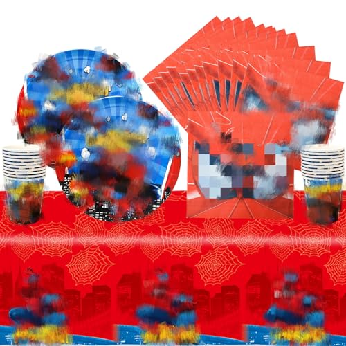 Amazluck Kindergeburtstag Partygeschirr Set , 41 Stück Einweggeschirr Set Happy Birthday Deko Birthday Decorations mit Pappteller Papiertischdecke Servietten Becher Deko Kindergeburtstag Amazluck Kindergeburtstag Partygeschirr Set , 41 Stück Einweggeschirr Set Happy Birthday Deko Birthday Decorations mit Pappteller Papiertischdecke Servietten Becher Deko Kindergeburtstag von Amazluck