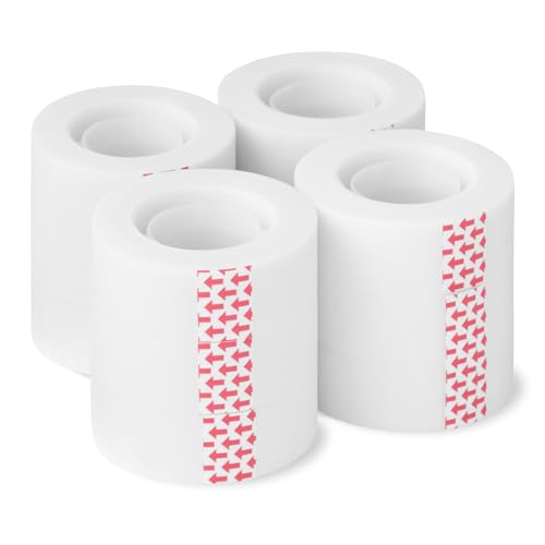 Amazon Basics Klebeband, matt, 12 Stück, 1.9 cm x 25.4 m (B x L), transparent von Amazon Basics