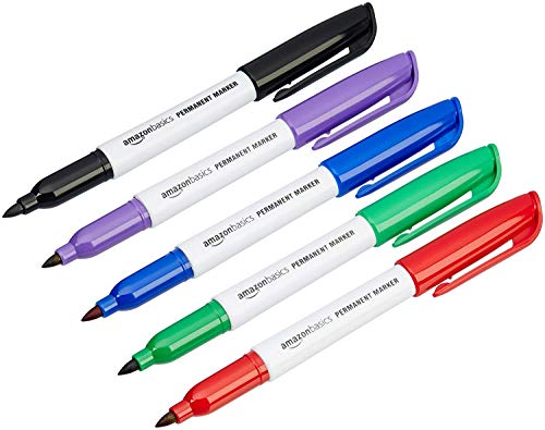 Amazon Basics Permanentmarker, farblich sortiert, 12er-Pack Amazon Basics Permanentmarker, farblich sortiert, 12er-Pack von Amazon Basics