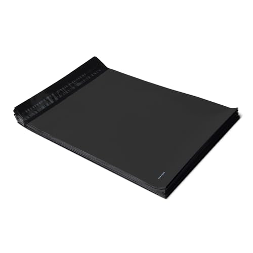 Amazon Basics Poly-Versandtaschen, selbstverschließende Umschläge, Schwarz, 25.4 x 33 cm, 100 Stück Amazon Basics Poly-Versandtaschen, selbstverschließende Umschläge, Schwarz, 25.4 x 33 cm, 100 Stück von Amazon Basics