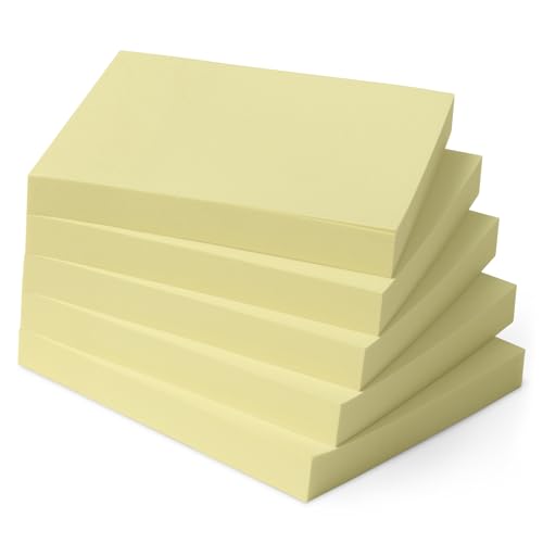 Amazon Basics Quadratisch Haftnotizen, selbstklebende Blöcke, 5er-Pack, 7.6 x 7.6 cm, Gelb Amazon Basics Quadratisch Haftnotizen, selbstklebende Blöcke, 5er-Pack, 7.6 x 7.6 cm, Gelb von Amazon Basics