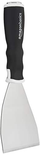 Amazon Basics Schaber, weicher Griff, sehr robust, gebogenes Profil, mit Aufnahme für Verlängerungsstab und Hammer-Ende, 7.62 cm von Amazon Basics