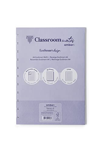 ClassroomMates EcoSmart A4, 50 Blatt, 100 g, 1 Streifen von Ambar
