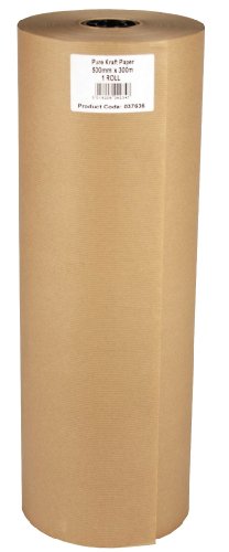 Ambassador Pure Kraft Papierrolle, 500 mm x 300 m, 70 gsm, 1 Rolle von Ambassador