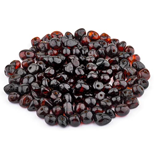 Bernstein Perlen im Barock-Stil - Poliert und Roh 100% Naturliche Baltischen Harz Stein 5–6 mm Lose mit Locher Mehrere Farben – Amber Culture Bernstein Perlen im Barock-Stil - Poliert und Roh 100% Naturliche Baltischen Harz Stein 5–6 mm Lose mit Locher Mehrere Farben – Amber Culture von Amber Culture