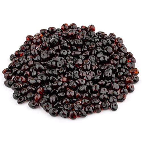 Bernstein Perlen im Barock-Stil - Poliert und Roh 100% Naturliche Baltischen Harz Stein 5–6 mm Lose mit Locher Mehrere Farben – Amber Culture Bernstein Perlen im Barock-Stil - Poliert und Roh 100% Naturliche Baltischen Harz Stein 5–6 mm Lose mit Locher Mehrere Farben – Amber Culture von Amber Culture