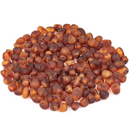 Bernstein Perlen im Barock-Stil - Poliert und Roh 100% Naturliche Baltischen Harz Stein 5–6 mm Lose mit Locher Mehrere Farben – Amber Culture Bernstein Perlen im Barock-Stil - Poliert und Roh 100% Naturliche Baltischen Harz Stein 5–6 mm Lose mit Locher Mehrere Farben – Amber Culture von Amber Culture