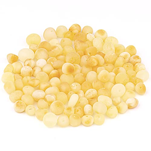 Bernstein Perlen im Barock-Stil - Poliert und Roh 100% Naturliche Baltischen Harz Stein 5–6 mm Lose mit Locher Mehrere Farben – Amber Culture Bernstein Perlen im Barock-Stil - Poliert und Roh 100% Naturliche Baltischen Harz Stein 5–6 mm Lose mit Locher Mehrere Farben – Amber Culture von Amber Culture
