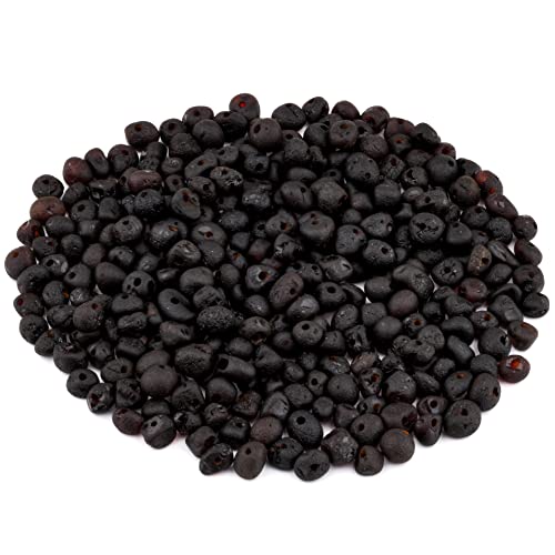 Bernstein Perlen im Barock-Stil - Poliert und Roh 100% Naturliche Baltischen Harz Stein 5–6 mm Lose mit Locher Mehrere Farben – Amber Culture Bernstein Perlen im Barock-Stil - Poliert und Roh 100% Naturliche Baltischen Harz Stein 5–6 mm Lose mit Locher Mehrere Farben – Amber Culture von Amber Culture