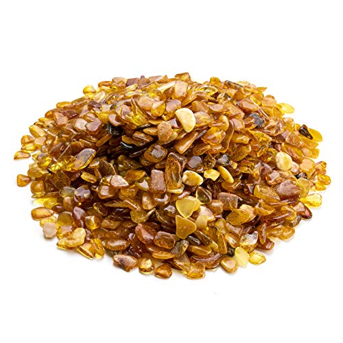 Bernstein Poliert und Roh Steine - 100% Natürliche Baltische Harz Lose Steinchips Ambar für Handwerk Schmuckherstellung (keine Löcher) – Amber Culture von Amber Culture