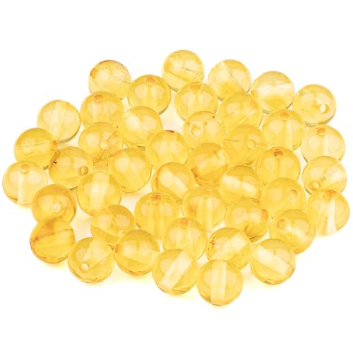 Bernstein Rund Perlen - Poliert und Roh 100% Naturliche Baltischen Harz Stein 5 mm Lose mit Locher fur Basteln Mehrere Farben – Amber Culture Bernstein Rund Perlen - Poliert und Roh 100% Naturliche Baltischen Harz Stein 5 mm Lose mit Locher fur Basteln Mehrere Farben – Amber Culture von Amber Culture