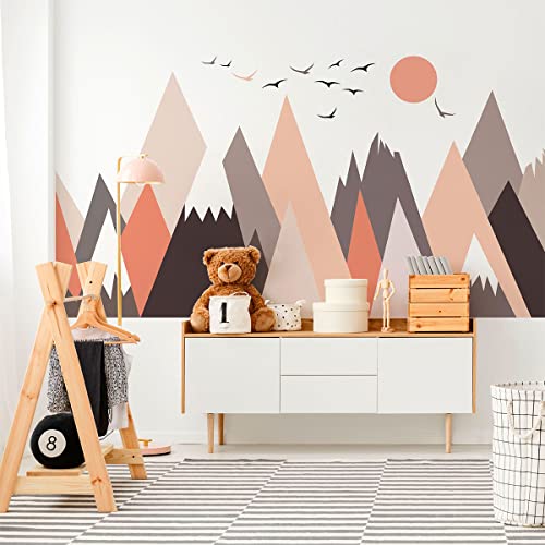 Ambiance Sticker Aufkleber für Kinder, skandinavische Berge, Fransika, 80 x 120 cm Ambiance Sticker Aufkleber für Kinder, skandinavische Berge, Fransika, 80 x 120 cm von Ambiance Sticker