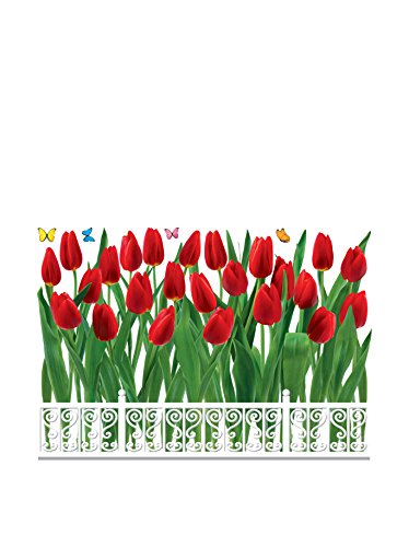 Ambiance Sticker Wandaufkleber-Dekorationsklebstoffe Blumen und Fahrrad Wandtattoo für Baby, Kinderzimmer und Wohnzimmer - H70 x L50 cm Ambiance Sticker Wandaufkleber-Dekorationsklebstoffe Blumen und Fahrrad Wandtattoo für Baby, Kinderzimmer und Wohnzimmer - H70 x L50 cm von Ambiance Sticker
