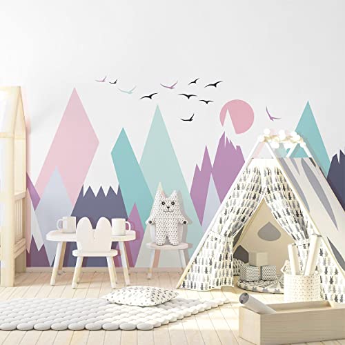 Ambiance Sticker Wandaufkleber für Kinder, Dekoration, Babyzimmer, selbstklebend, riesig, Clarinka – H 40 x B 60 cm von Ambiance Sticker