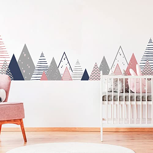 Wandsticker Kinder Dekoration Babyzimmer Wandtattoo Kinder Wandaufkleber Skandinavisch Wandaufkleber Riesen Berge Skandinavien Armonika H60 x B100 cm Wandsticker Kinder Dekoration Babyzimmer Wandtattoo Kinder Wandaufkleber Skandinavisch Wandaufkleber Riesen Berge Skandinavien Armonika H60 x B100 cm von Ambiance Sticker