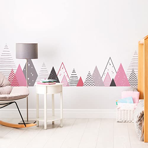 Wandsticker Kinder Dekoration Babyzimmer Wandtattoo Kinder Wandaufkleber Skandinavisch Wandsticker Riesen Berge Skandinavien Rosika H60 x B100 cm Wandsticker Kinder Dekoration Babyzimmer Wandtattoo Kinder Wandaufkleber Skandinavisch Wandsticker Riesen Berge Skandinavien Rosika H60 x B100 cm von Ambiance Sticker