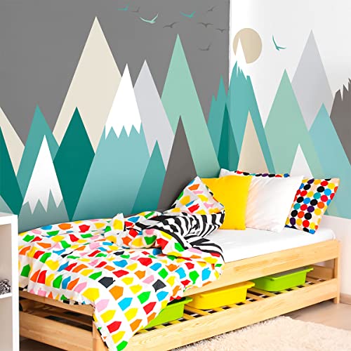 Wandsticker Kinder Dekoration Babyzimmer Wandtattoo Kinderzimmer Wandaufkleber Skandinavische Wandaufkleber Riesen Berge Skandinavien Weska Wandsticker H60 x 100 cm Wandsticker Kinder Dekoration Babyzimmer Wandtattoo Kinderzimmer Wandaufkleber Skandinavische Wandaufkleber Riesen Berge Skandinavien Weska Wandsticker H60 x 100 cm von Ambiance Sticker