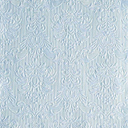 30x Lunch Servietten 33x33cm Elegance Pearl Blue Hellblau Blau Geprägt Hochzeit Tischdeko Kommunion Konfirmation Taufe Geburtstag Feier Jubiläum Fest 30x Lunch Servietten 33x33cm Elegance Pearl Blue Hellblau Blau Geprägt Hochzeit Tischdeko Kommunion Konfirmation Taufe Geburtstag Feier Jubiläum Fest von Ambiente - Luxury Paper Products