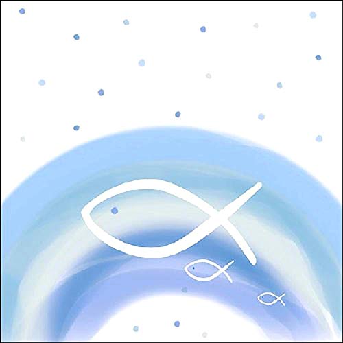 40x Servietten Blau Fisch RegenbogenKommunion Konfirmation Taufe Tischdeko Hochzeit Serviettendeko 40x Servietten Blau Fisch RegenbogenKommunion Konfirmation Taufe Tischdeko Hochzeit Serviettendeko von Ambiente