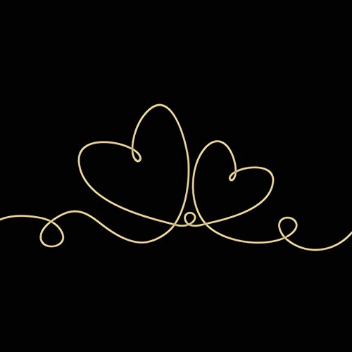 20 Servietten Gezeichnete Herzen schwarz/gold | Liebe | Hochzeit | Tischdeko | Fest | Feier | basteln | Decoupage | Serviettentechnik 33x33cm 20 Servietten Gezeichnete Herzen schwarz/gold | Liebe | Hochzeit | Tischdeko | Fest | Feier | basteln | Decoupage | Serviettentechnik 33x33cm von Ambiente