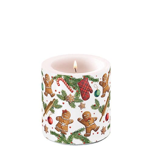 Ambiente Kerze Stumpenkerze Wachswindlicht Dekorationskerze 9 cm hoch Paraffinwachs 35h Brenndauer Lebkuchen Zweige Weihnachten Advent Serie gingerbread cookies Ambiente Kerze Stumpenkerze Wachswindlicht Dekorationskerze 9 cm hoch Paraffinwachs 35h Brenndauer Lebkuchen Zweige Weihnachten Advent Serie gingerbread cookies von Ambiente