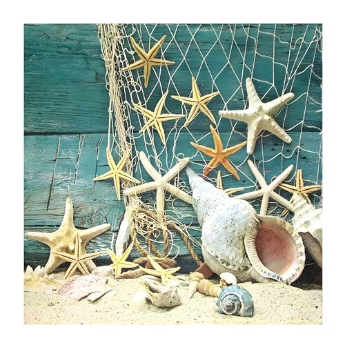 Ambiente Servietten Lunch/Party/Fest ca. 33x33cm Starfish - Urlaub - Ideal Als Geschenk Ambiente Servietten Lunch/Party/Fest ca. 33x33cm Starfish - Urlaub - Ideal Als Geschenk von Ambiente
