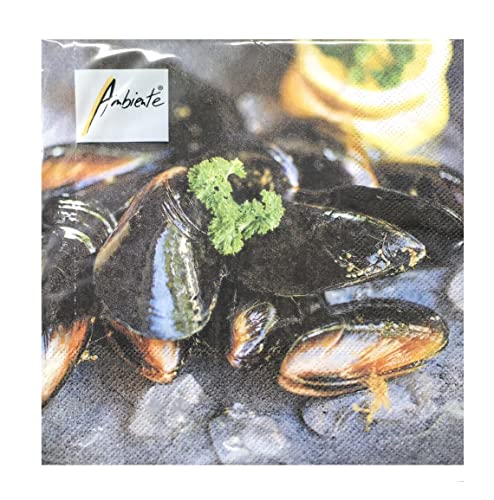 Papier Servietten Lunch Fest Party ca 33x33cm Every Day Jeden Anlass Mussels Papier Servietten Lunch Fest Party ca 33x33cm Every Day Jeden Anlass Mussels von Ambiente