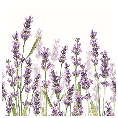 Serviette "Lavendelblüten" 20 Stück von Ambiente