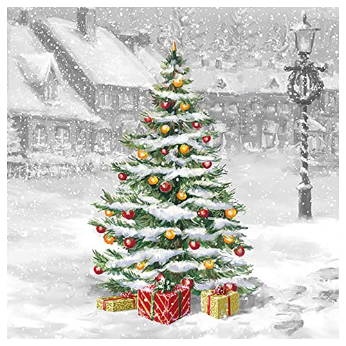 Serviette "Verschneite Weihnacht" 20 Stück Serviette "Verschneite Weihnacht" 20 Stück von Ambiente