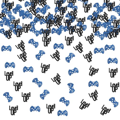 Ambishi 120pcs Level Up Konfetti/Videospiel Thema Geburtstag Party Tischdekoration für Kinder Jungen/Spiel Controller Papier Konfetti Kinder Geburtstag Baby Shower Party Scatters Photo Booth Ambishi 120pcs Level Up Konfetti/Videospiel Thema Geburtstag Party Tischdekoration für Kinder Jungen/Spiel Controller Papier Konfetti Kinder Geburtstag Baby Shower Party Scatters Photo Booth von Ambishi