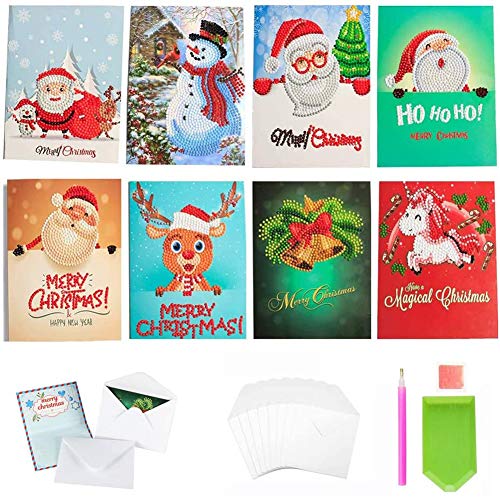 Ambolio 5D Diamant Malerei Grußkarten Diamond Painting Christmas Cards, 5D Weihnachtskarten, Weihnachtskarte, Weihnachtskarte mit Umschlag, Weihnachtskarten mit Diamanten. Ambolio 5D Diamant Malerei Grußkarten Diamond Painting Christmas Cards, 5D Weihnachtskarten, Weihnachtskarte, Weihnachtskarte mit Umschlag, Weihnachtskarten mit Diamanten. von Ambolio