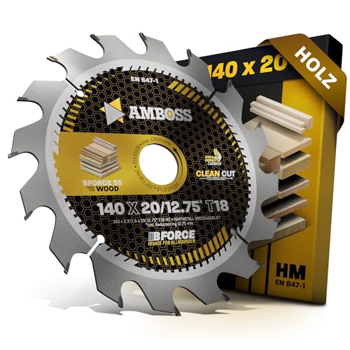 HM Kreissägeblatt 184x16 Z24 Wechselzahn für Holz - Zuschnitt. AMBOSS WERKZEUGE® Sägeblatt 184mm komp. zu DeWALT D23620. D23620K. DCS365N. DW62 und DW62K Ryobi HW 600. W 640 C. uvm. von Amboss Werkzeuge