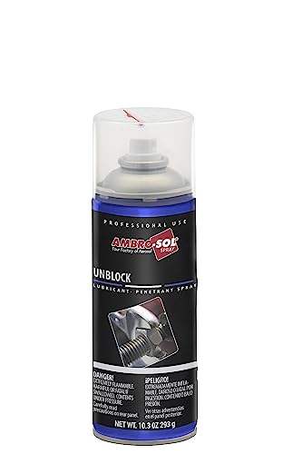Ambro-Sol - Trennmittel S152, Rostlöser Spray mit Hoher Entriegelungs- und Schutzwirkung für Mechanische Teile, Entroster Spray 400 ml, recyclebares Weißblechspray Ambro-Sol - Trennmittel S152, Rostlöser Spray mit Hoher Entriegelungs- und Schutzwirkung für Mechanische Teile, Entroster Spray 400 ml, recyclebares Weißblechspray von Ambro-Sol